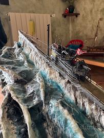 Diorama Sommergibile U-Boot Tedesco