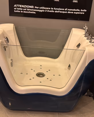 Vasca spa idromassa ozono nano bolla toelettatura