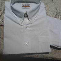 Camicia Botton down, mezza manica ,taschino M-L-XL