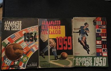 ALMANACCO ILLUSTRATO DEL CALCIO 1950/54/59