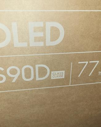 Samsung oled TV 77 pollici S90D estensione di gara
