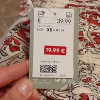 Abito con corpetto a smock XS H&M