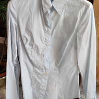 Camicia Benetton cotone maniche lunghe