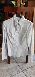 Camicia Benetton cotone maniche lunghe