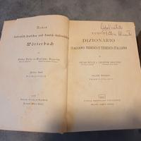 Antichi dizionari italiano tedesco e tedesco itali