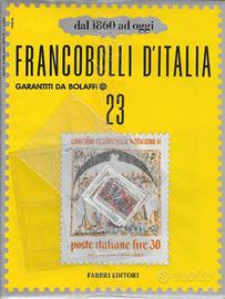Francobolli d'Italia dal 1860 ad oggi - Fasc.23