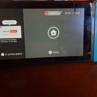 Nintendo switch con accessori