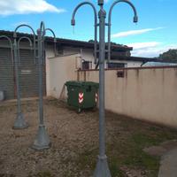 lampioni in ferro zincato 