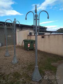 lampioni in ferro zincato 