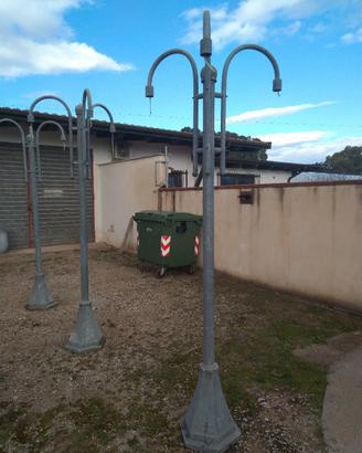 lampioni in ferro zincato 