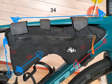 borsa telaio su misura giant defy taglia S 