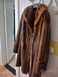 Pelliccia di visone cappotto