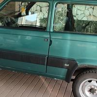 panda trekking 4x4 gancio e carrello 