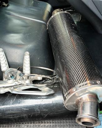  Scarico Honda vtr sp1 custom carbonio