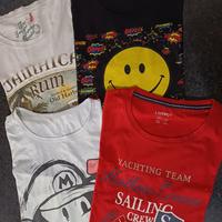 Abbigliamento ragazzo tgM/L-magliette manica corta