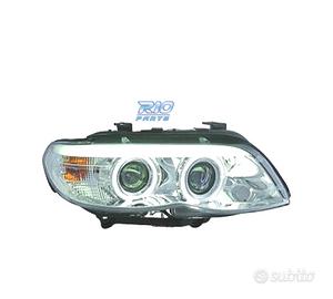 FARI BMW X5 E53 LCI 03-07 FONDO CROMATO