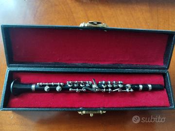 Clarinetto in Miniatura Decorativo 