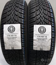 2 GOMME 175 65 15 DUNLOP A61490