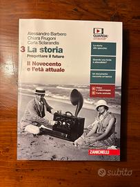 Libro “La Storia - Il Novecento e l’età attuale”