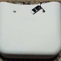 O bag scocca borsa colore latte