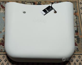 O bag scocca borsa colore latte