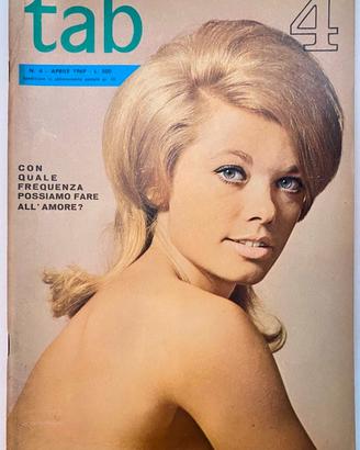 🔞 🇮🇹 TAB n. 4 – Aprile 1969 Vintage Magazine
