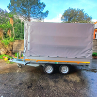 PARI AL NUOVO: Rimorchio Eduard 2.7t - Ribaltabile