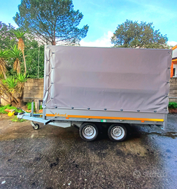 PARI AL NUOVO: Rimorchio Eduard 2.7t - Ribaltabile