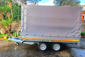 PARI AL NUOVO: Rimorchio Eduard 2.7t - Ribaltabile