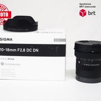 Sigma 10-18 F2.8 DC DN C (Sony)