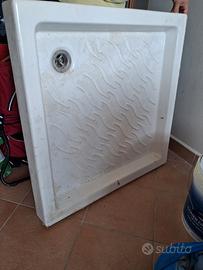 Piatto doccia 80x80 in ceramica pari al nuovo