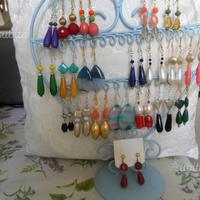 Orecchini artigianali in pietre dure