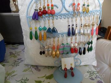 Orecchini artigianali in pietre dure