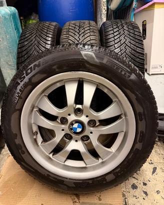 Cerchi originali BMW 16” pirelli 4s sp3 2000 km