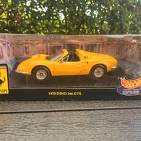 Hot Wheels Ferrari Dino 246 GTS (1970) scala 1:18