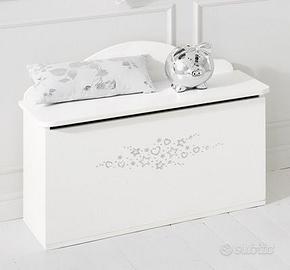 Cassapanca Diamante Baby Expert Bianca