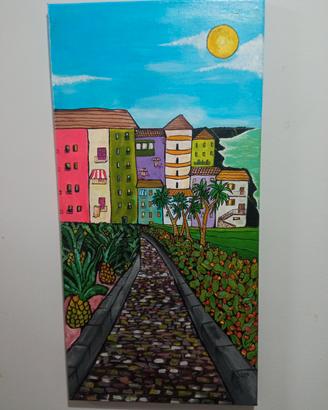 Quadri pittura acricola su tela