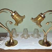 Coppia Abat jour vintage