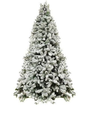 Albero di Natale innevato 210cm Val d'Isere