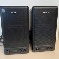 Casse autoamplificate SONY