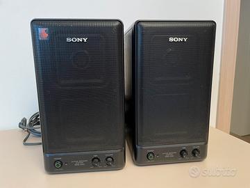 Casse autoamplificate SONY