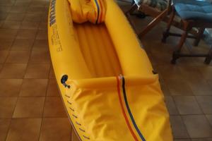 Canoa 2 posti completa di sedute lunga 3 metri