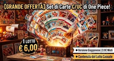 Lotto di carte One Piece casuali