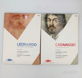 dvd Caravaggio e Leonardo 