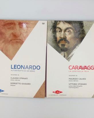 dvd Caravaggio e Leonardo 