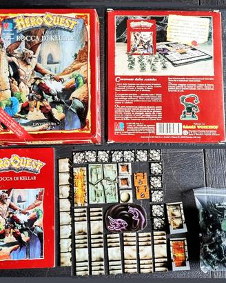 HeroQuest Espansione 1990 ROCCA DI KELLAR gioco