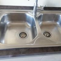 Lavello acciaio 2 vasche marca Franke