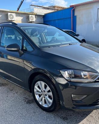 Volkswagen golf sportsvan 1.6 tdi/euro 6-full-2016