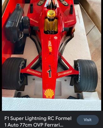 Ferrari F1 telecomandata, Super lightening 77 cm