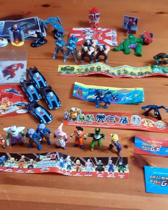 SORPRESINE EROI MARVEL, DIGIMON, DRAGONBALL